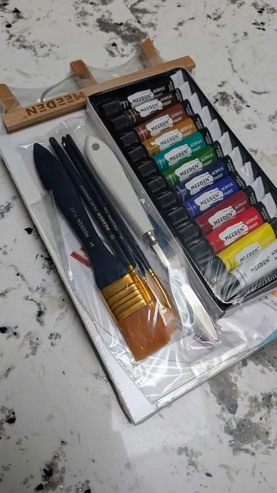 🎨 Paint and easel tabletop set image indicator(3)