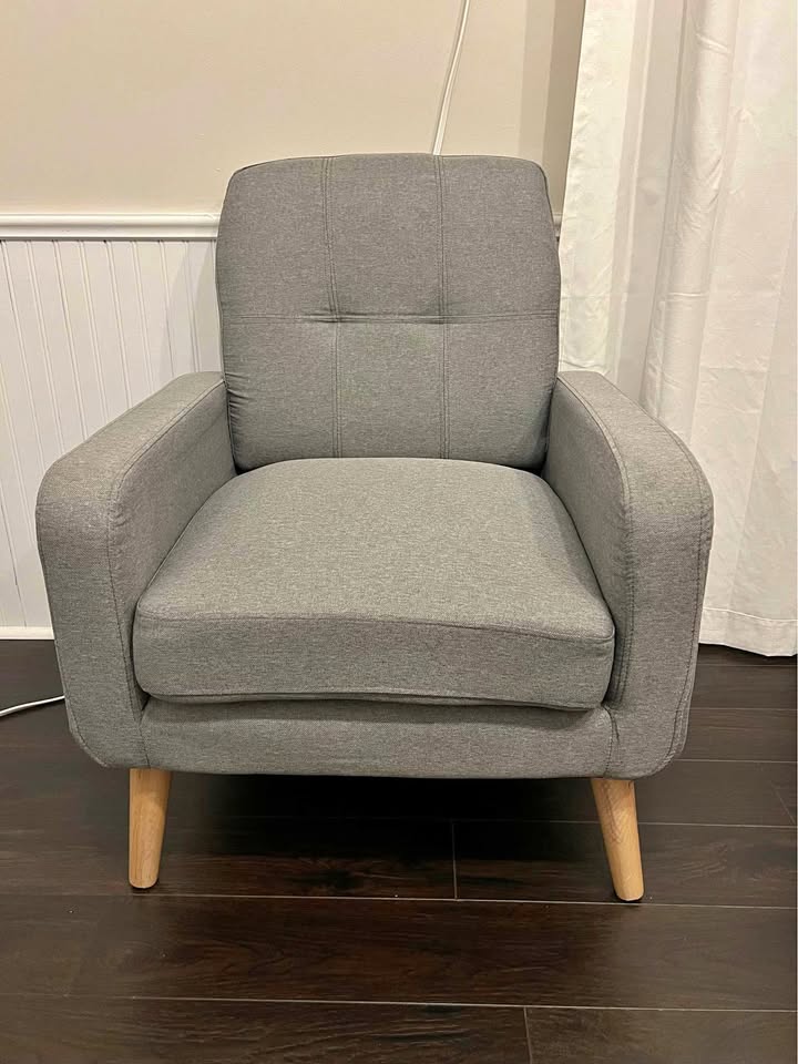 Grey Armchair