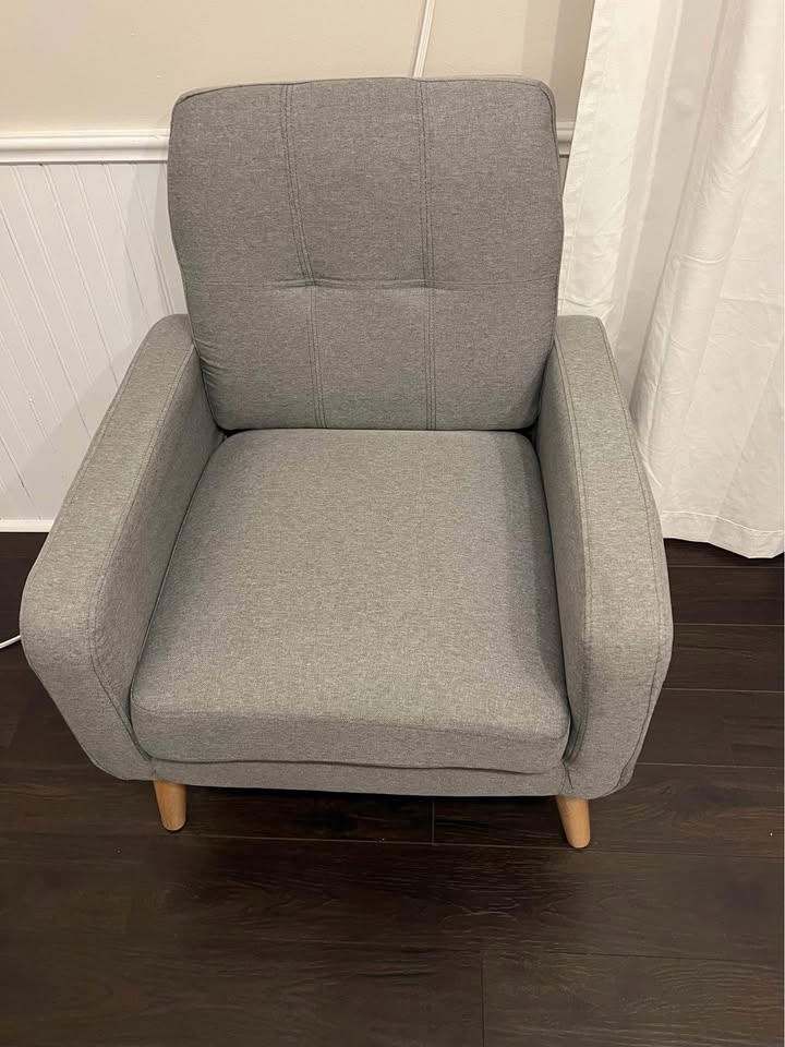 Grey Armchair - photo 3