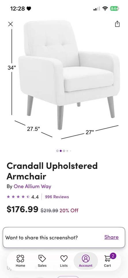 Grey Armchair - photo 5