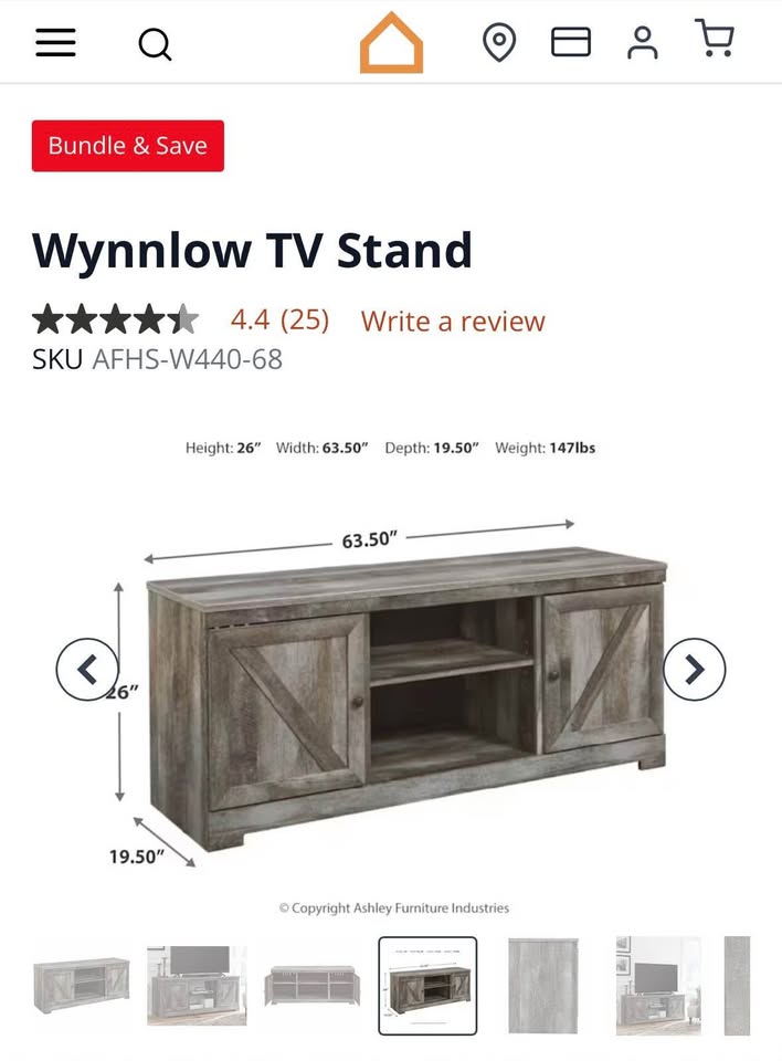 Tv stand with fireplace - photo 4