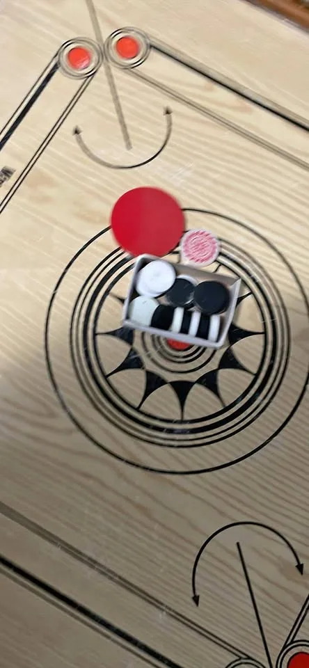 Carrom Board — Board Game, comes with strikers and coins. image indicator(2)