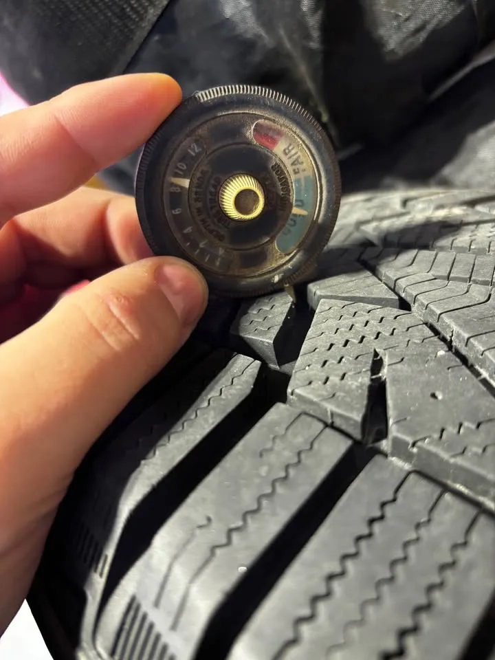 Used 16inch Winter Tires on rims image indicator(3)