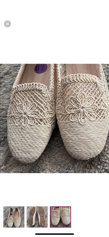 NWT Cream Flats - photo 3
