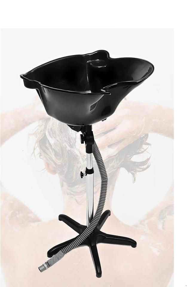 Portable Shampoo Sink / Hair Washing Basin – Adjustable Height,