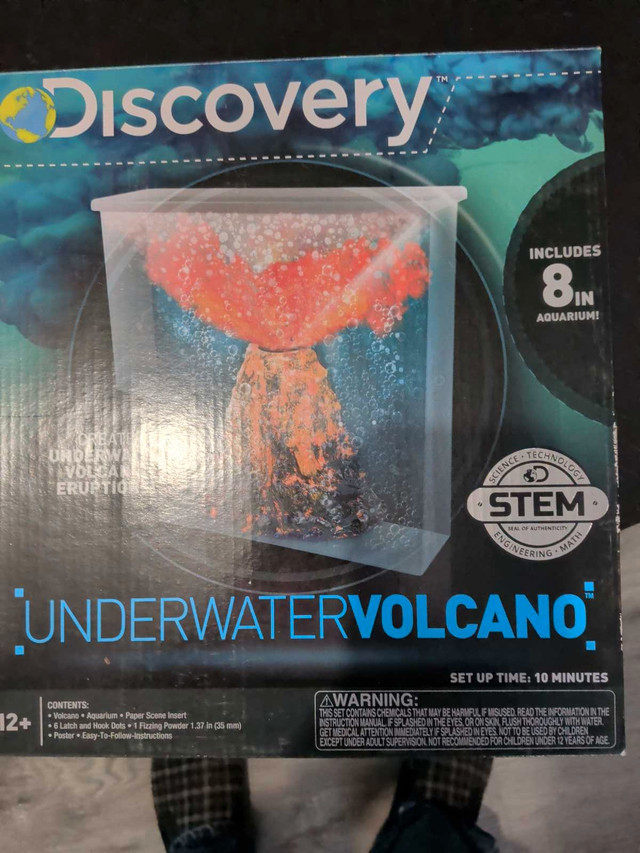 Underwater Volcano Kit - New in box