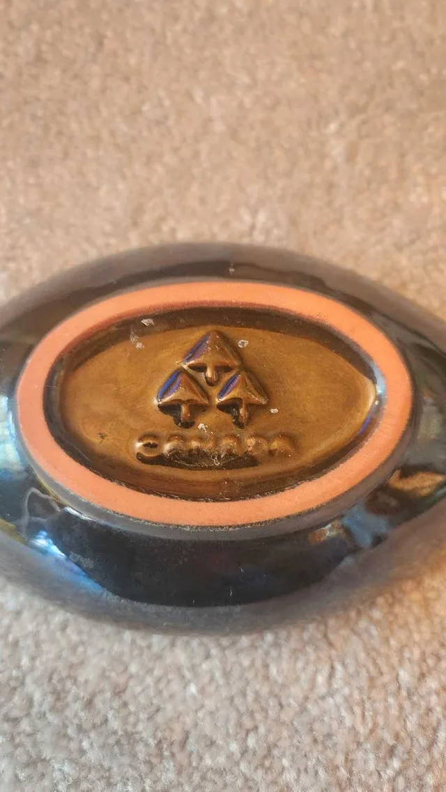 Blue Mountain Pottery - Carlton Candle Holders image indicator(2)