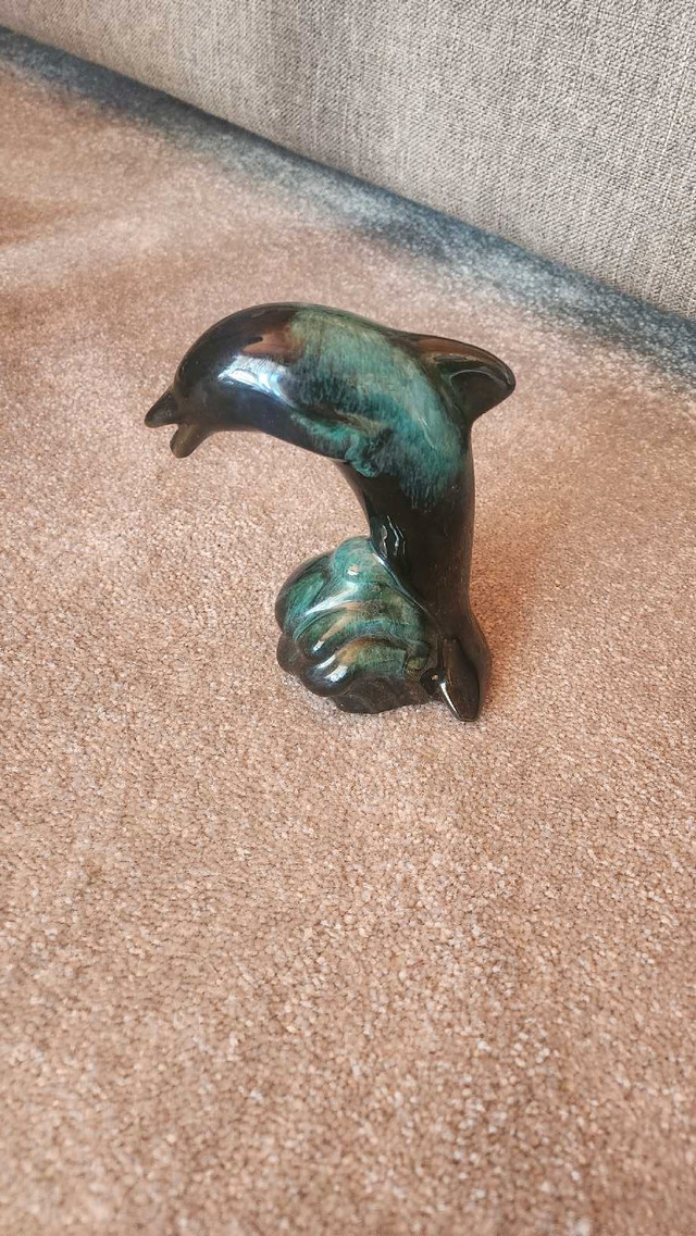 Blue Mountain Pottery - Dolphin Figurine