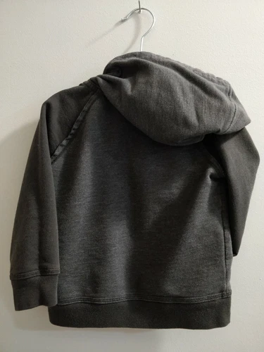 Rugged Gray Zipper Hoodie size 2t - photo 4