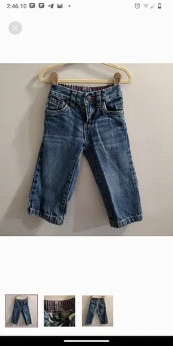 Faded Glory Organic Cotton Jeans 12m image indicator(2)