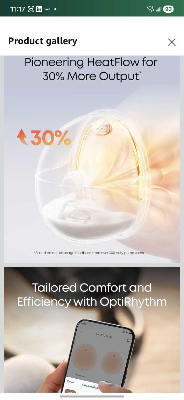 New eufy Wearable Breast Pump S1 - photo 2