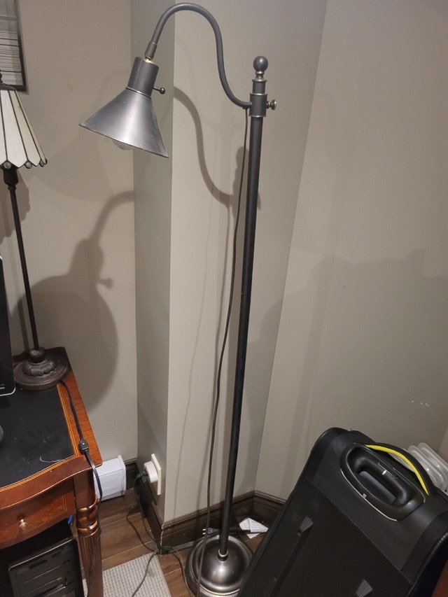 Vintage Verdi copper reading interrogation lamp - photo 2