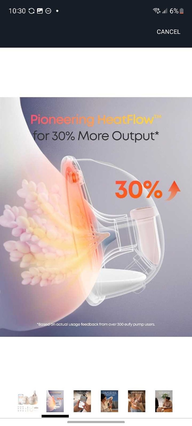 New sealed eufy Wearable Breast Pump S1 - photo 2