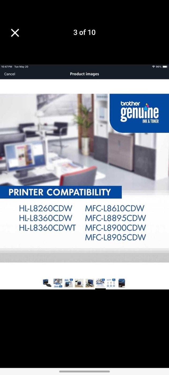New Brother Genuine TN431 3pk Colour Toner Cartridge - photo 3