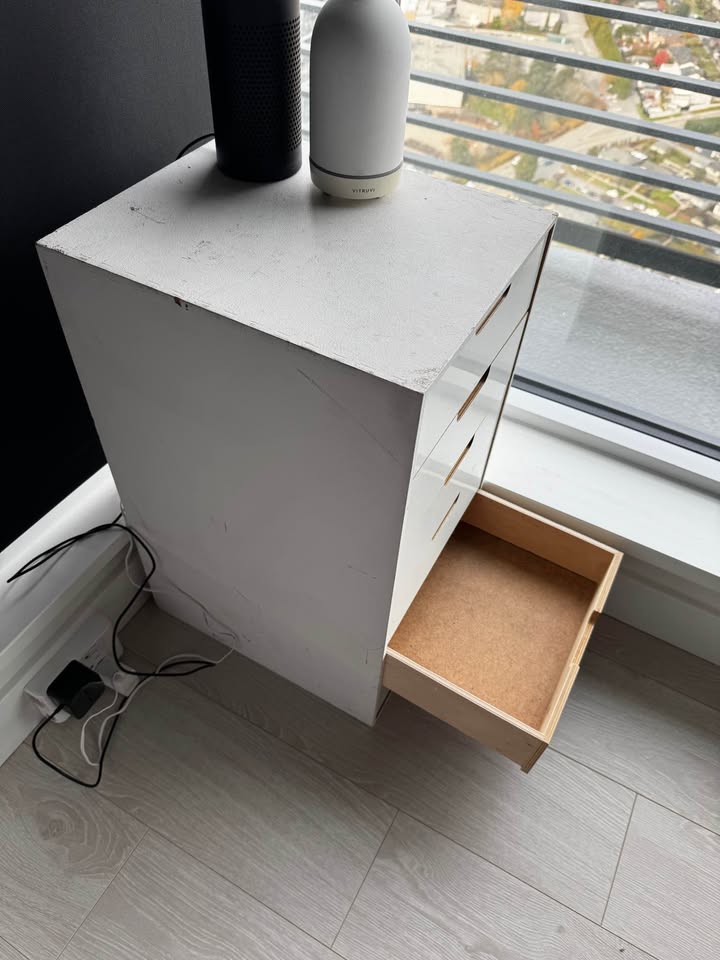 White IKEA drawers - photo 3