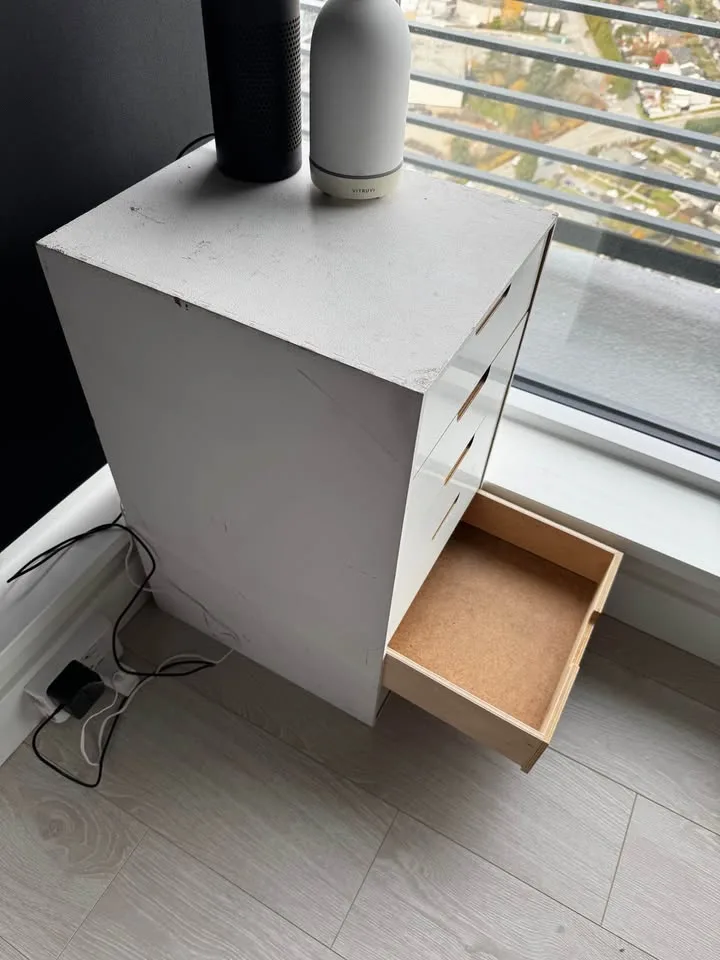 White IKEA drawers image indicator(3)