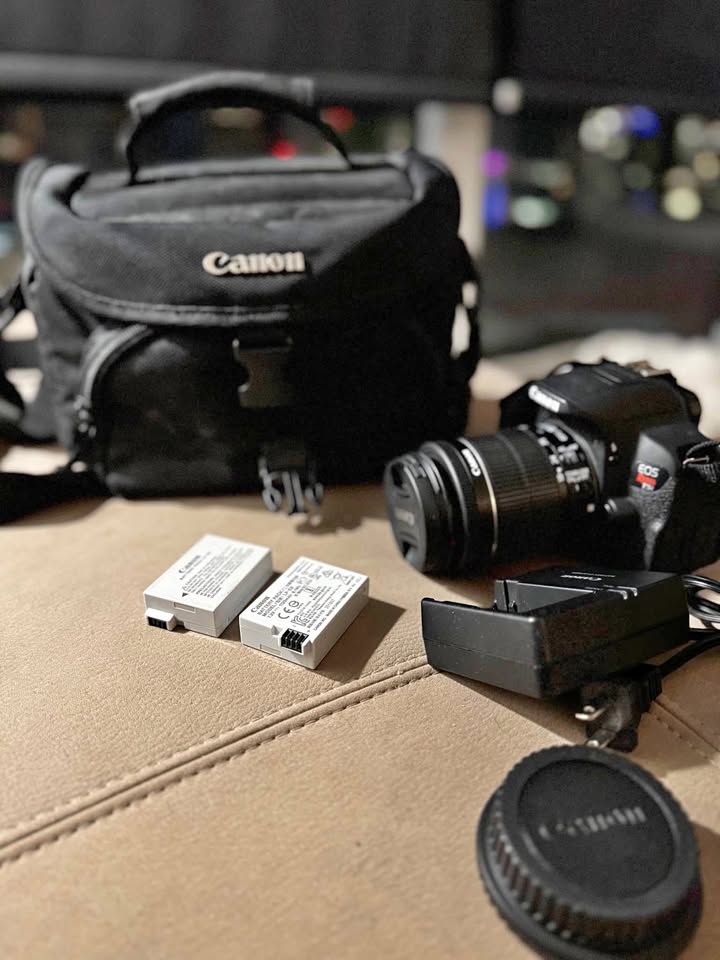 Canon Rebel T5i with accessories