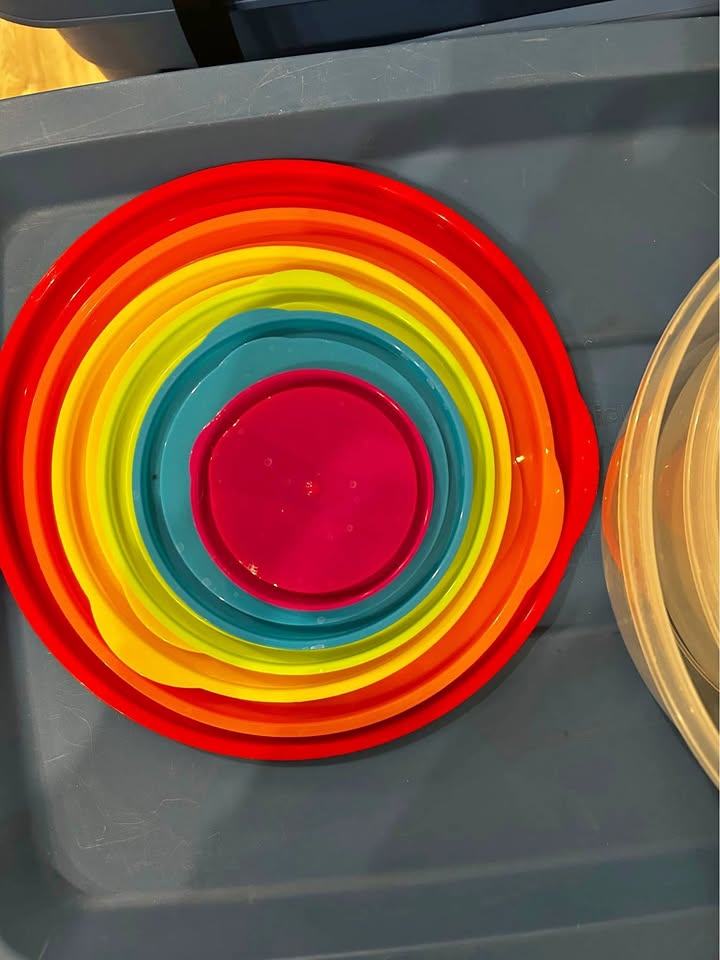 Plastic Nesting Bowls With Lids