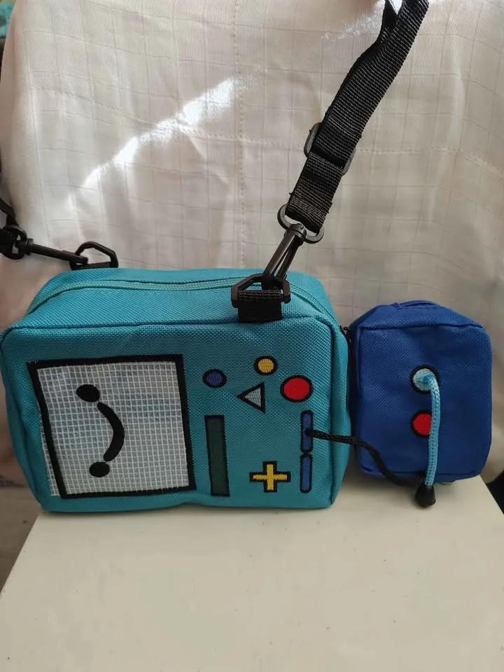 Cartoon Bag and attached  Coin Purse 🎮♣️ image indicator(2)