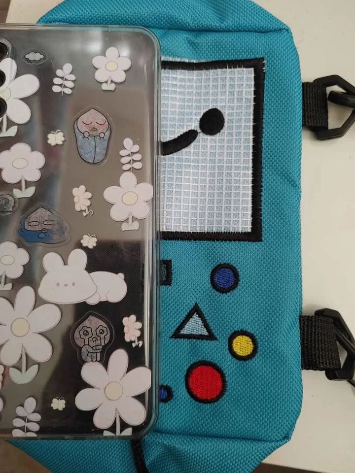 Cartoon Bag and attached  Coin Purse 🎮♣️ image indicator(4)