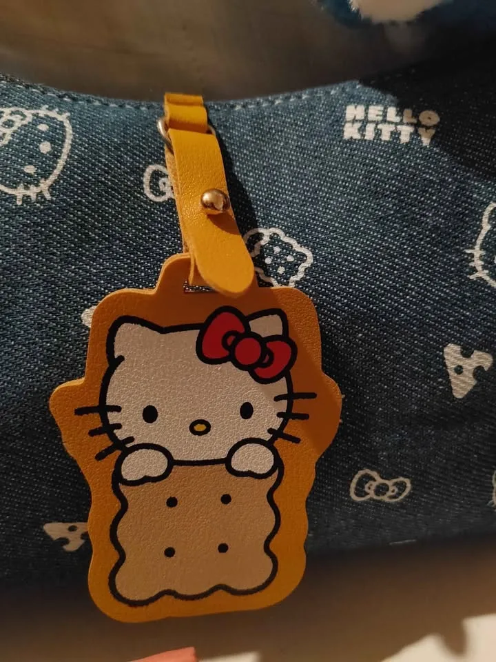 Hello Kitty Denim Shoulder Bag + Coin Purse Pendant image indicator(2)