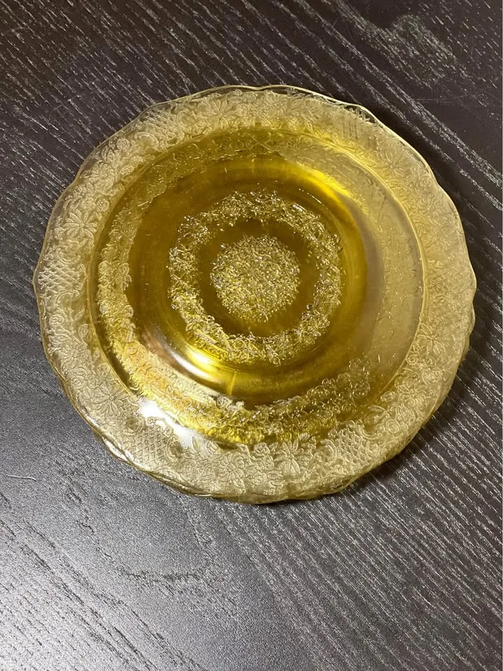 Federal Glass Normandie Plates Set of 4 image indicator(4)