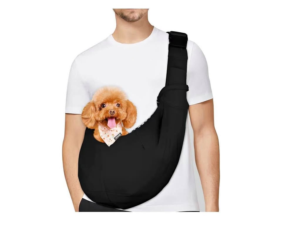 Pet carrier sling for small dog