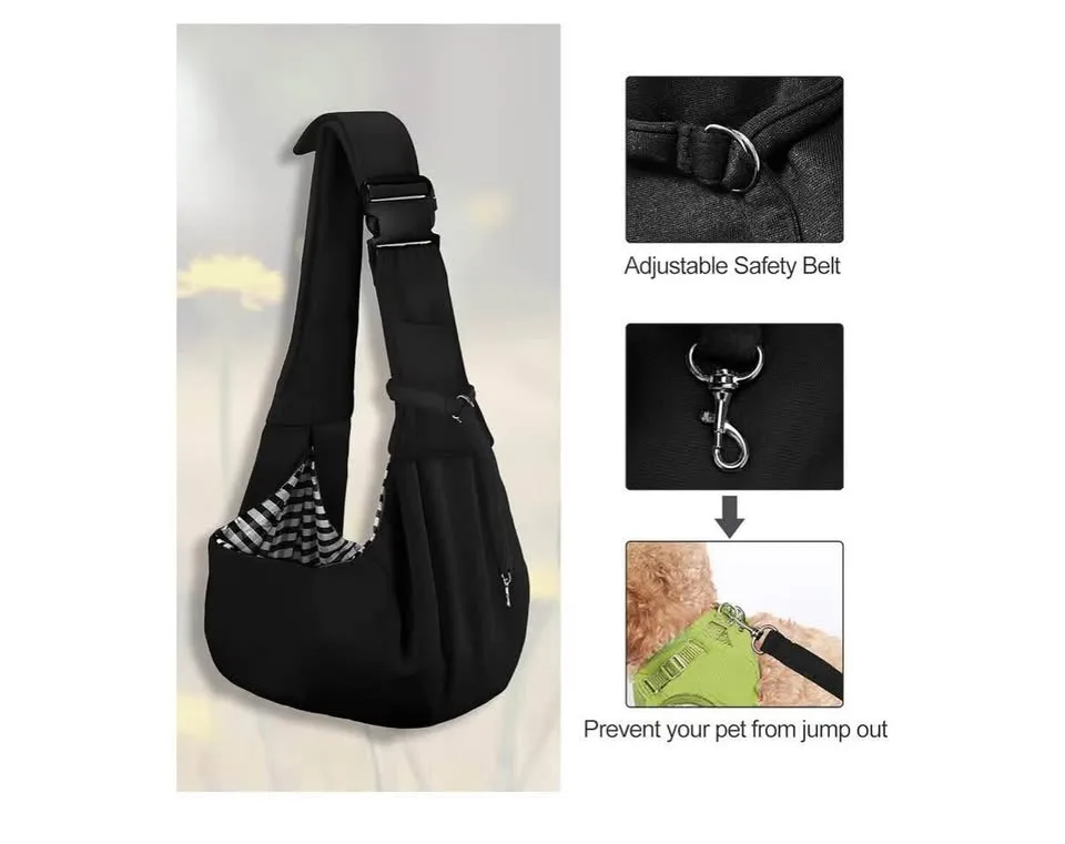 Pet carrier sling for small dog image indicator(3)