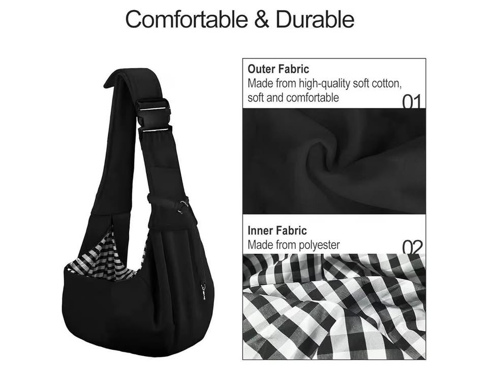 Pet carrier sling for small dog - photo 4