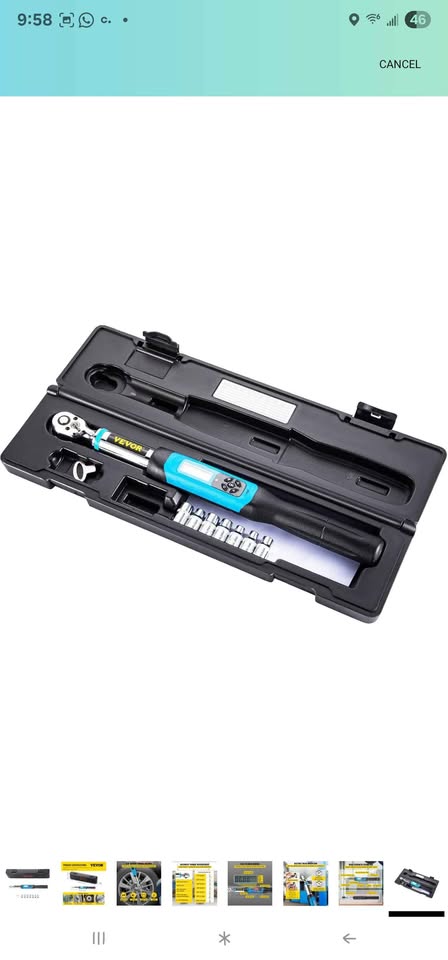 VEVOR Digital Torque Wrench - photo 2