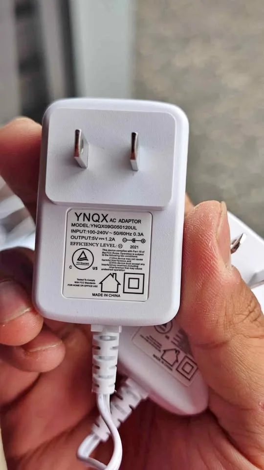 5v 1.2a power adapters for 1$