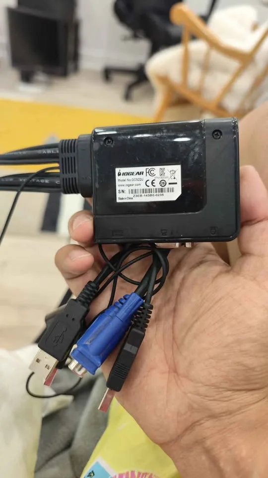 2 port USB KVM switch image indicator(2)