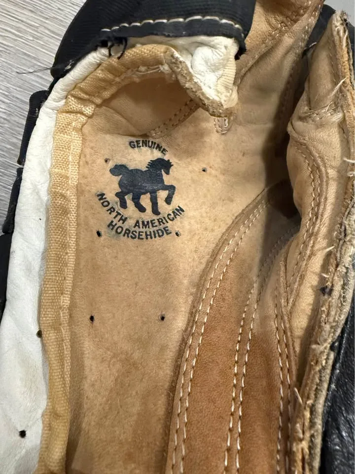 VINTAGE hockey RAWLINGS RHG 20 LEATHER HOCKEY GLOVES 15-1/2" 39C image indicator(4)