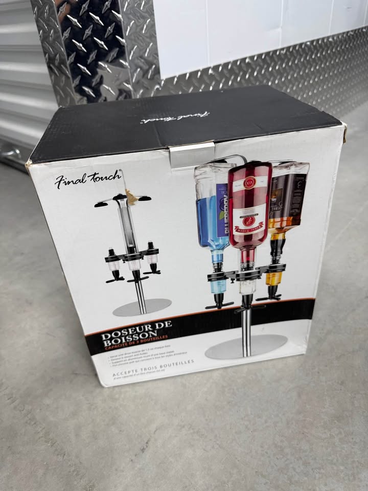 3 Bottle Rotating Liquor Dispenser - photo 2