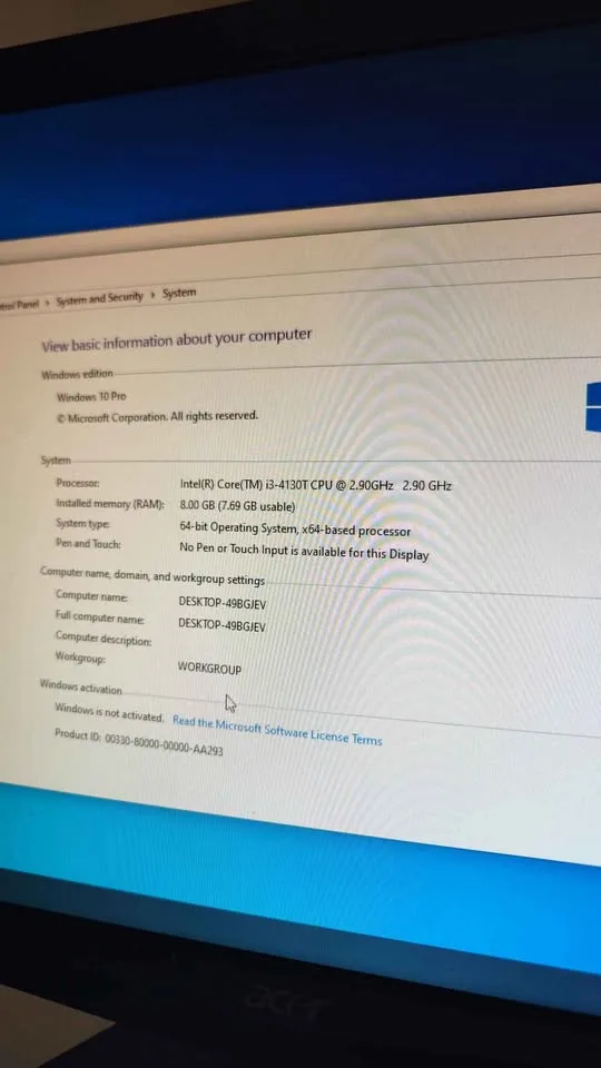 PC i3 (8gb ram, 1tb HDD) image indicator(2)