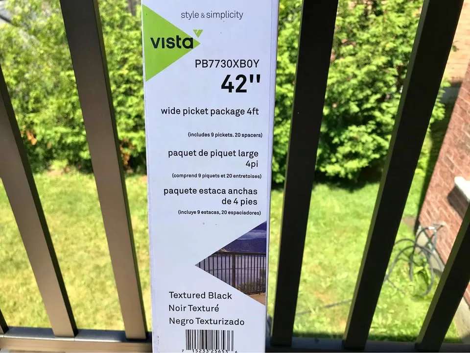 Vista rail pickets thumbnail