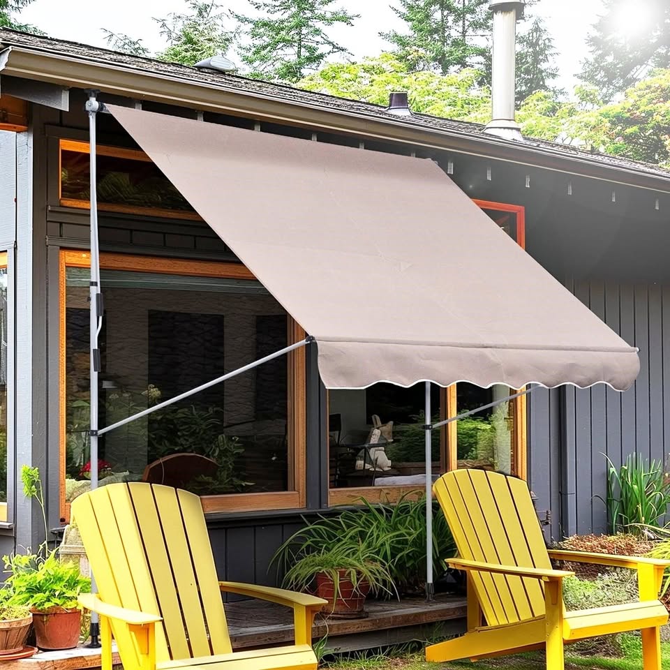 Manual Retractable Patio Awning