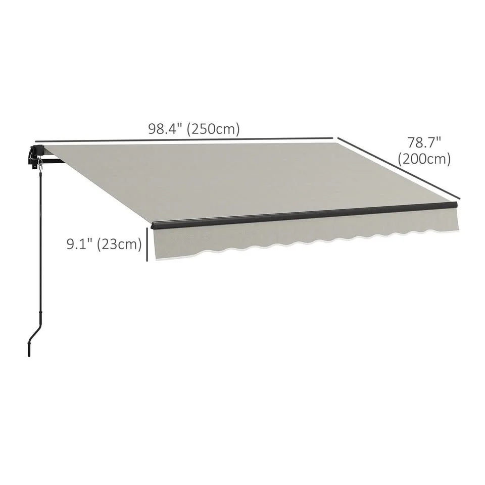 NEW-8' x 6.5' Retractable Awning image indicator(2)