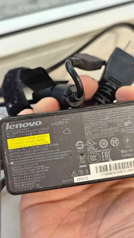 Lenovo laptop adapters