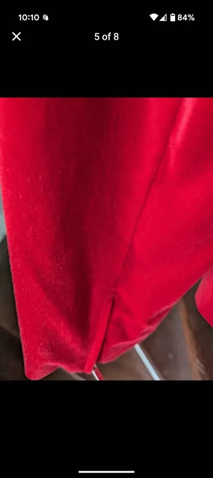 Women's Red Velvet Jones New York Fitted Blazer, Size Large image indicator(4)