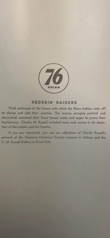 Charles M Russell Print - “Redskin Raiders” - 19x14 - photo 4