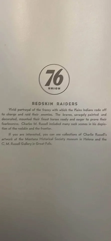 Charles M Russell Print - “Redskin Raiders” - 19x14 image indicator(4)