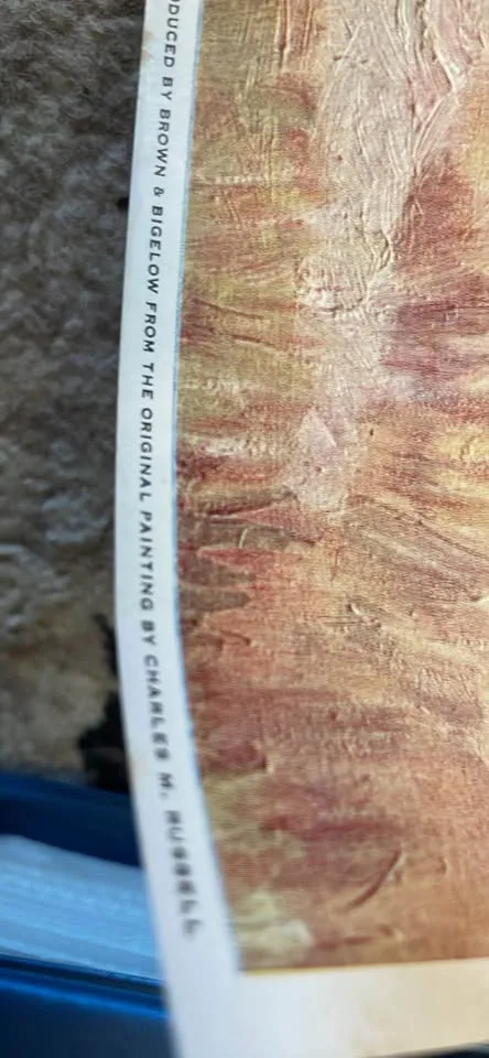 Charles M Russell Print - “When Sioux and Blackfeet Meet” -9” x image indicator(5)