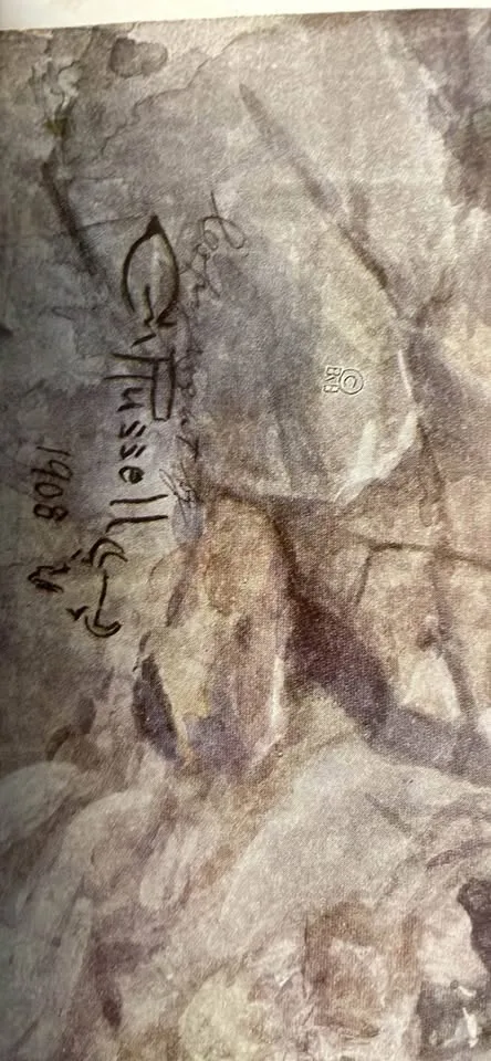 Charles M Russell Print - “A Disputed Trail” - 14” x 10.5” image indicator(3)