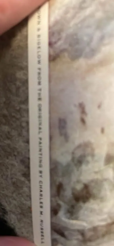 Charles M Russell Print - “A Disputed Trail” - 14” x 10.5” image indicator(4)