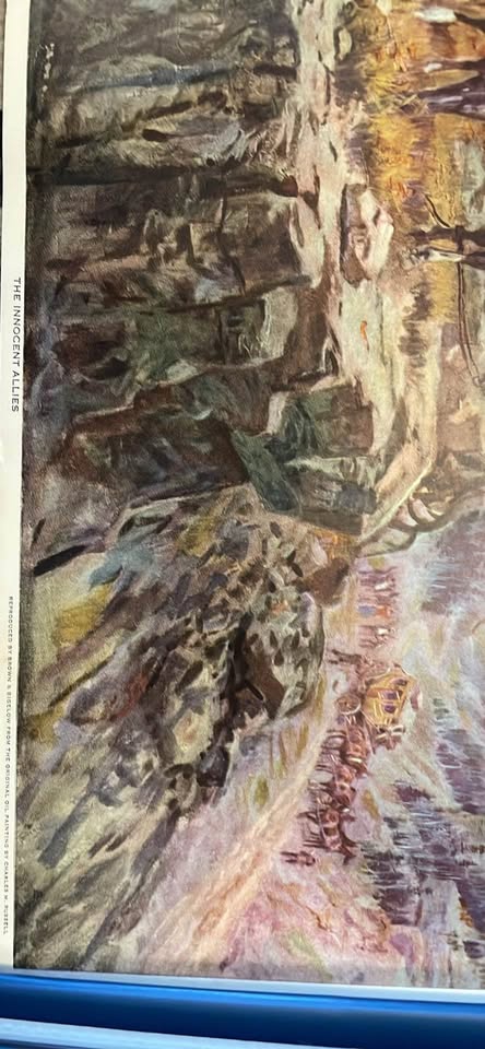Charles M. Russell Print - “The Innocent Allies” - 14” x 10” - photo 4