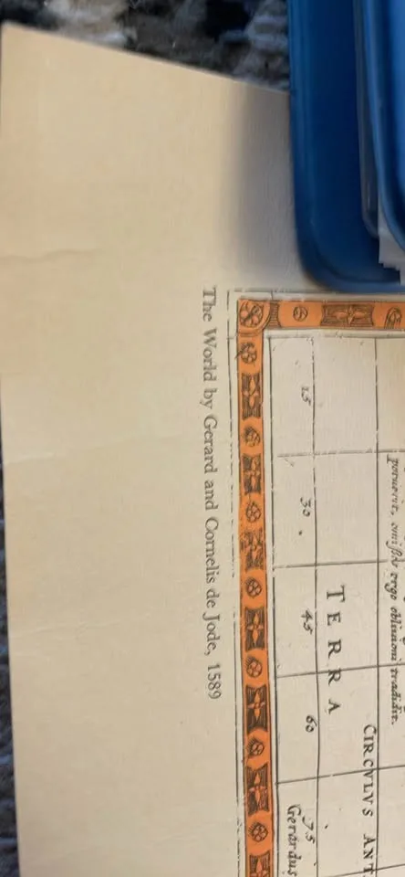 1589 World Map - 24”x18” image indicator(2)