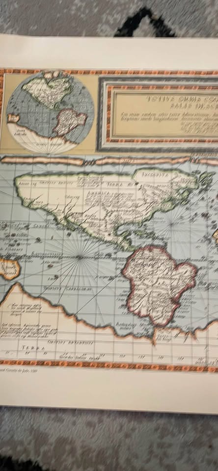 1589 World Map - 24”x18” - photo 3