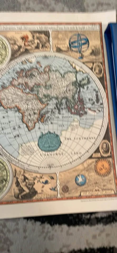 1627 A New and Accvrat Map of the World 24”x18” image indicator(4)