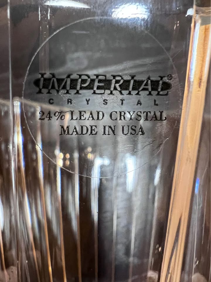 Vintage Imperial Crystal Champagne Cooler - photo 2